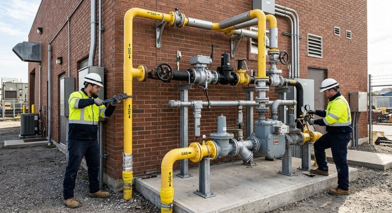 Commercial Gas Installation in Fredericksburg, VA