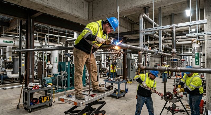 Commercial Gas Piping in Austin, TX