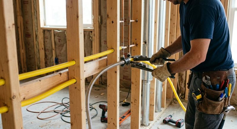 Csst Plumbing Installation in Kansas City, MO