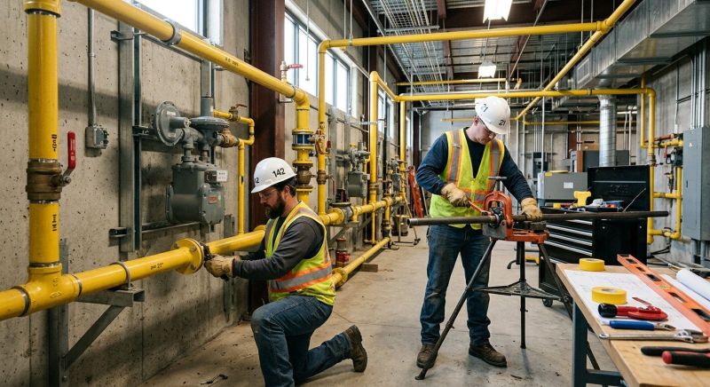 Commercial Gas Installation in Annapolis, MD