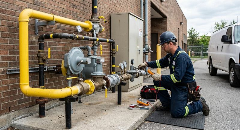 Commercial Gas Installation in Fredericksburg, VA