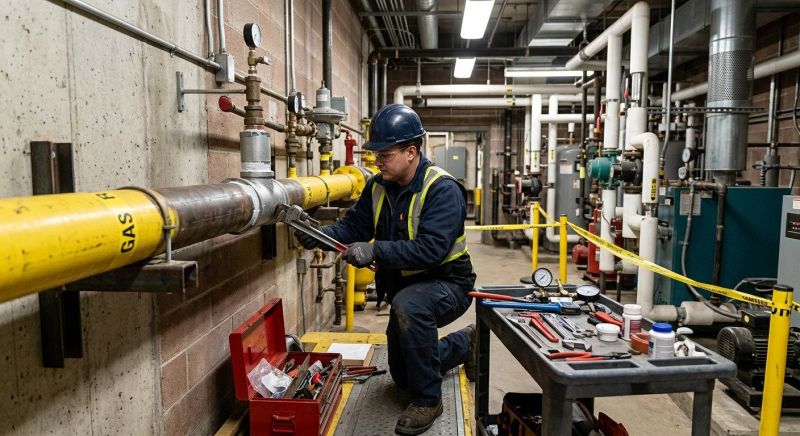 Commercial Gas Line Repair in San Antonio, TX