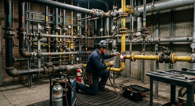 Commercial Gas Line Service in Annapolis, MD