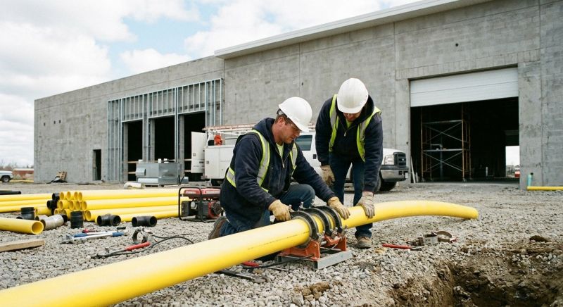Commercial Gas Piping in Sacramento, CA