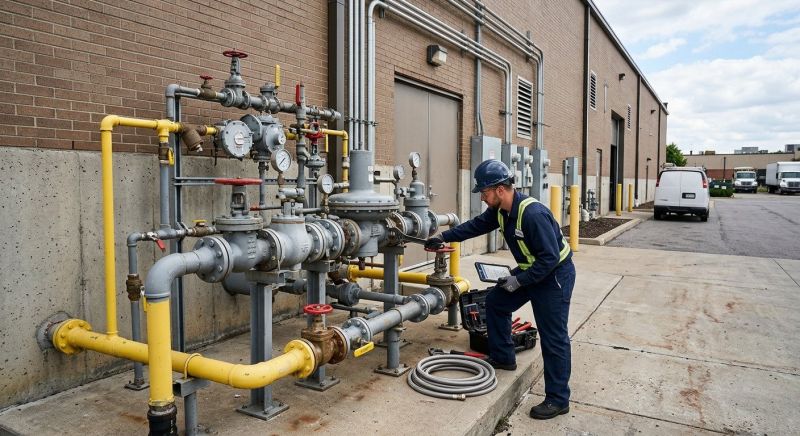 Commercial Gas Piping in Sacramento, CA