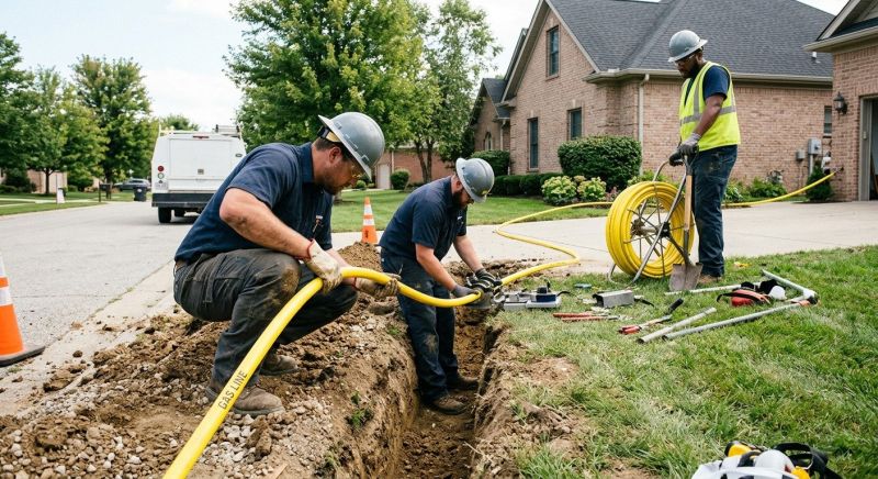 Gas Line Moving Service in Annapolis, MD