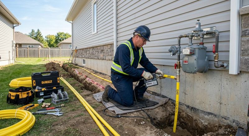 Gas Line Rerouting in Sacramento, CA