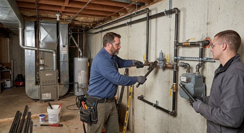 Gas Plumbing Installation in Annapolis, MD