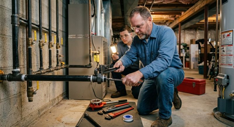 Gas Plumbing Repair in Sacramento, CA