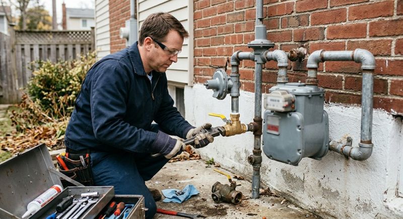 Gas Valve Replacement in Fredericksburg, VA