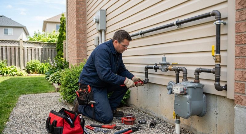 Propane Line Repair in Fredericksburg, VA