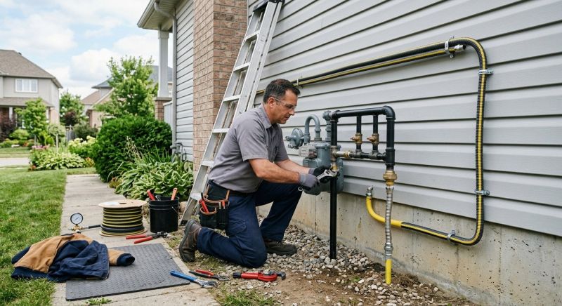Propane Line Replacement in Annapolis, MD