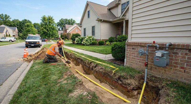 Underground Gas Line Service in San Antonio, TX