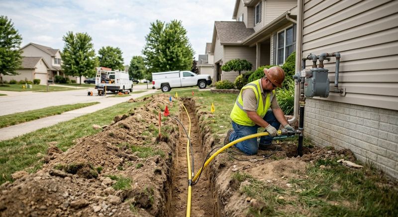 Underground Gas Line Service in Annapolis, MD